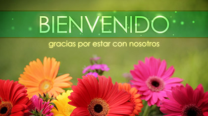 Flores Brillantes Bienvenido – Motion Worship – Video Loops, Countdowns, &  Moving Backgrounds for the Christian Church